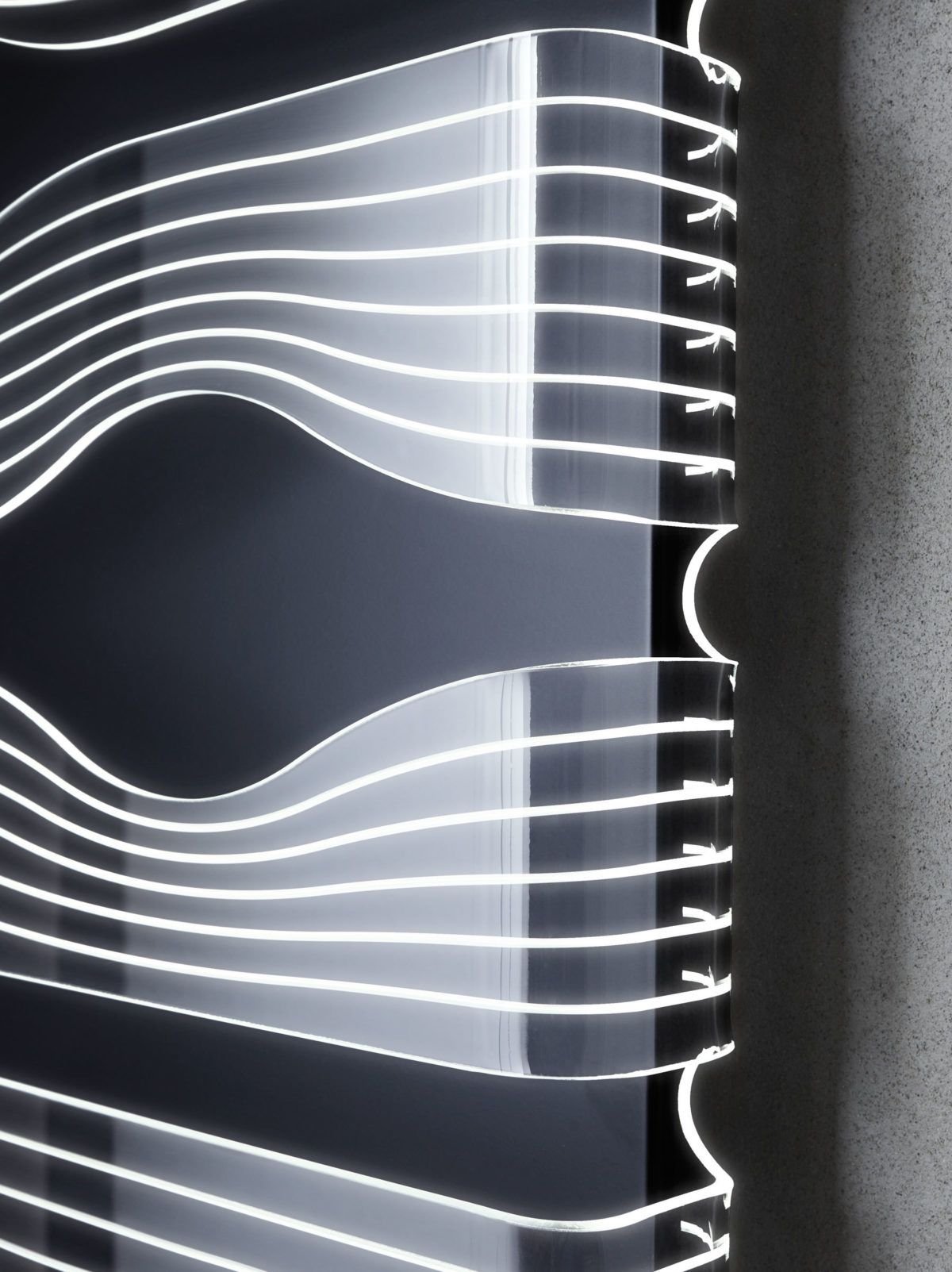 Панельный полотенцесушитель из метакрилата Caleido ARCH-00152489 - Вид №1