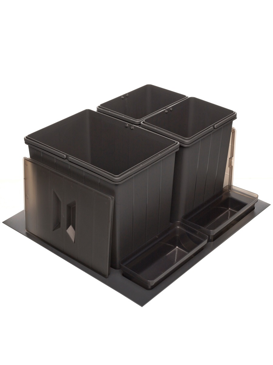 Система сортировки мусора Omega 600/31/3 Anthracite NAVAKO 10307 - Вид №2