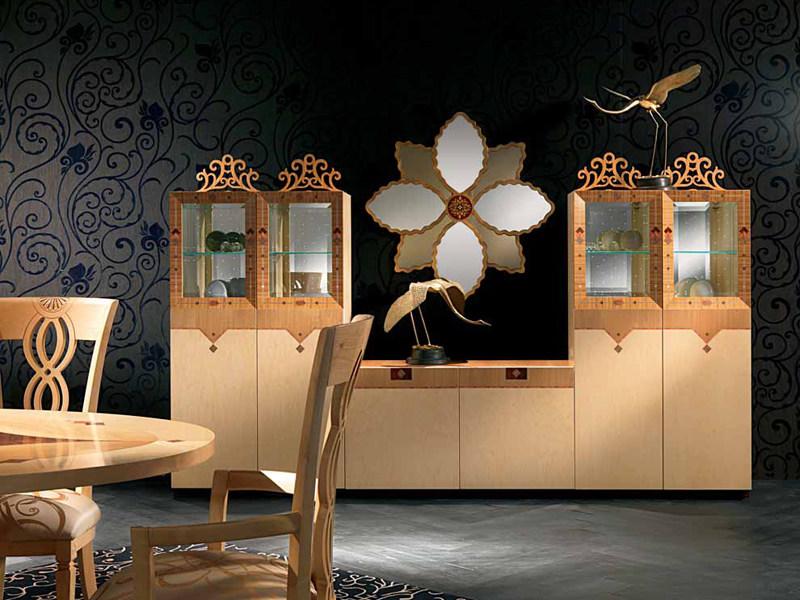 Carpanelli Буфет стеклянный модульный с распашными дверцами Dalì DALI sun-id-1417769 - Вид №3