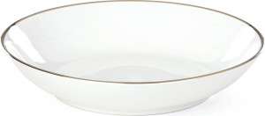 10640850 Lenox Тарелка суповая Lenox "Трианна" 22см (белая) Фарфор