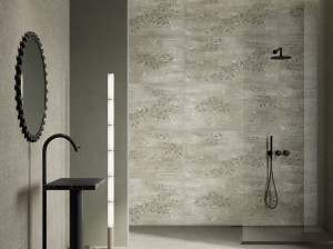 Напольное покрытие из керамогранита с эффектом ткани