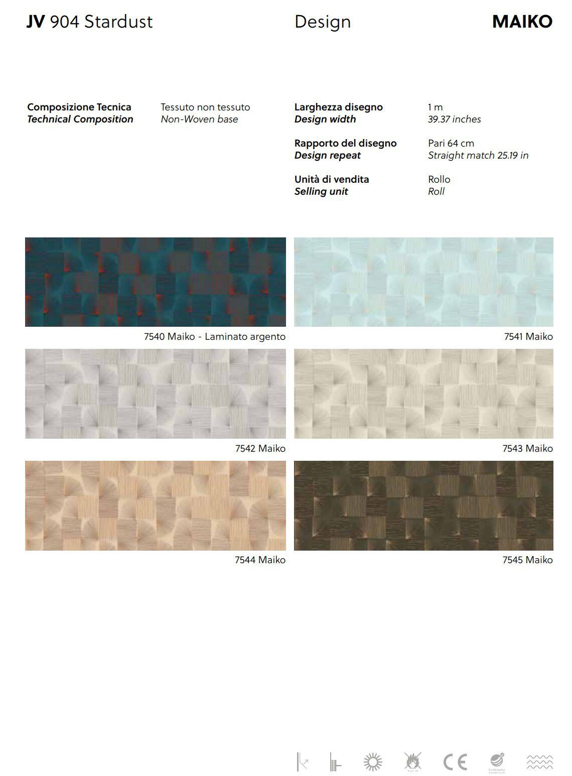 Обои с рисунком Jannelli&Volpi СП 904 STARDUST ARCH-00009330