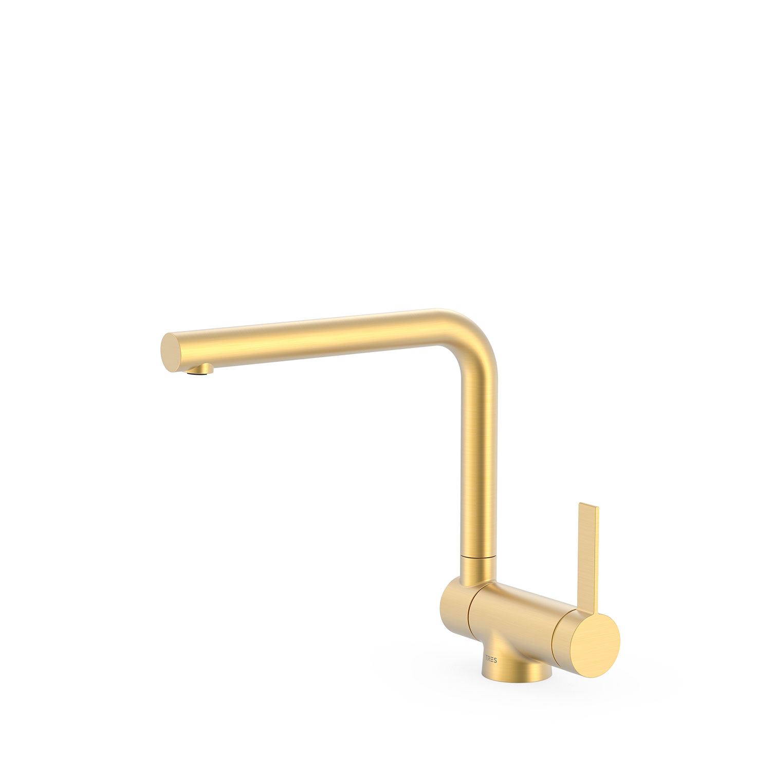 КУХОННЫЙ смеситель с одной ручкой и откидным носиком для кухни-23033503OM TRES Kitchen