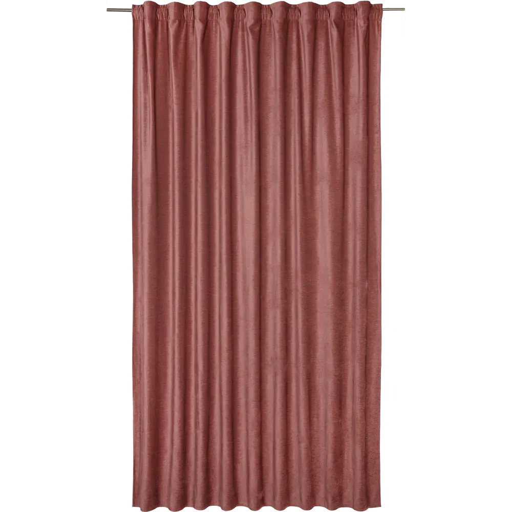 Штора на ленте Carol Bistro, 200х280 см, однотонный, цвет терракота 82112908 STLM-2170997 INSPIRE 