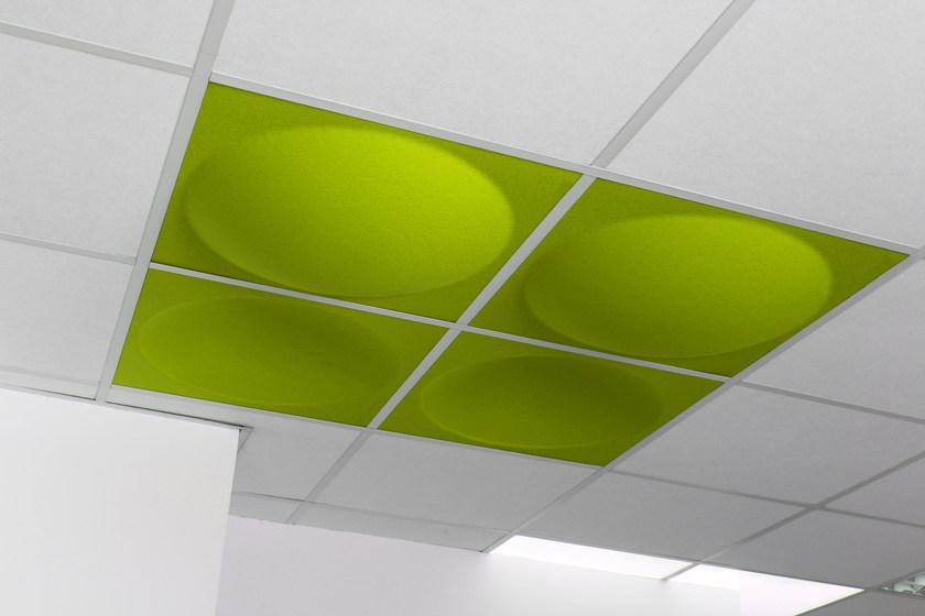 Slalom Звукопоглощающие потолочные панели из полиэфирного волокна Ecorange sun-id-1400599 - Вид №3