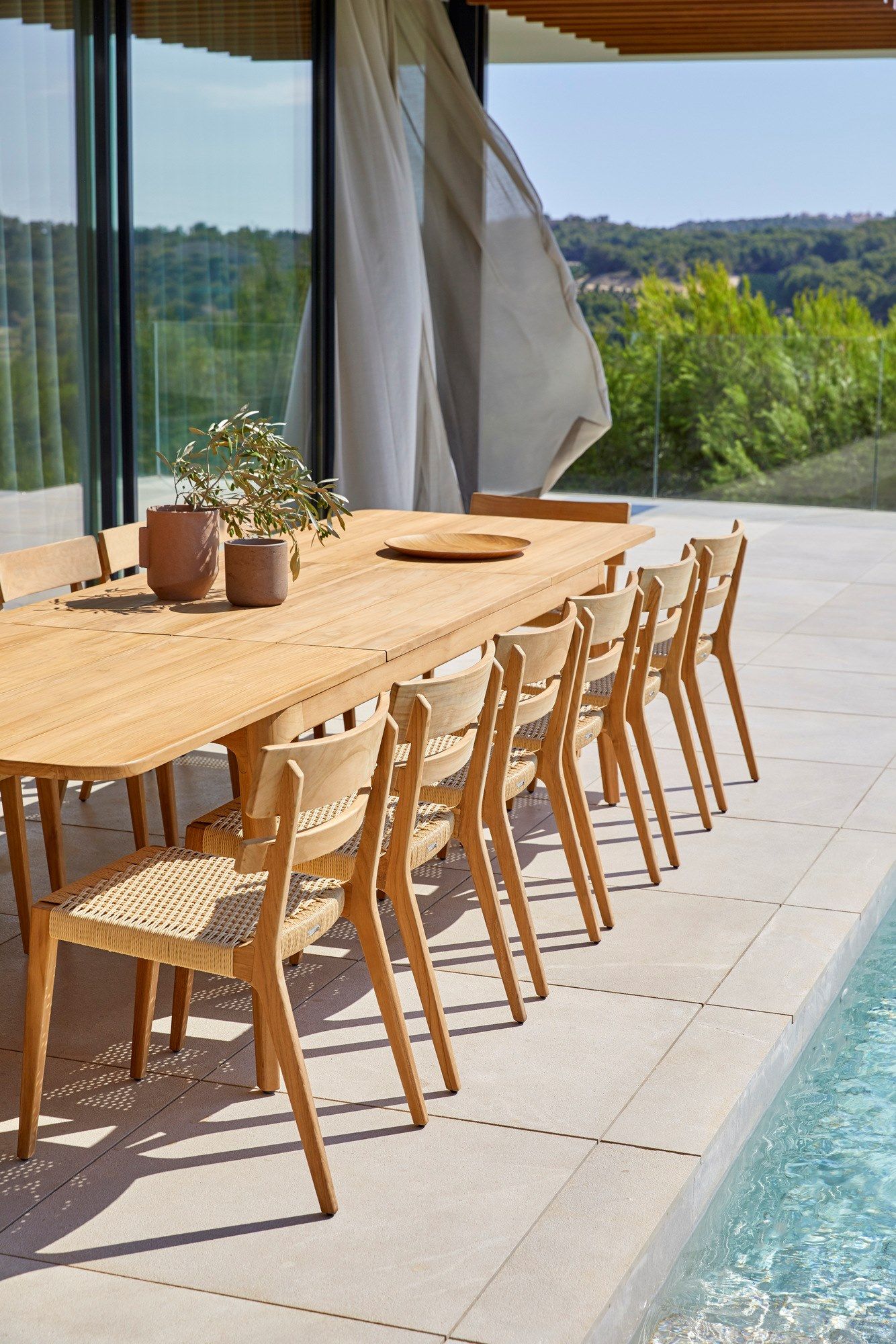 Выдвижной ТИК прямоугольный садовый стол POINT Paralel ARCH-00032934 - Вид №5