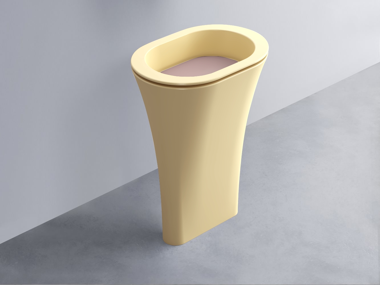 AMLA65-CN+AMPILO-CP+AMCOLO-CN Раковина Amedeo Ovale отдельностоящая cielo Enjoy + Amedeo Ceramica Cielo