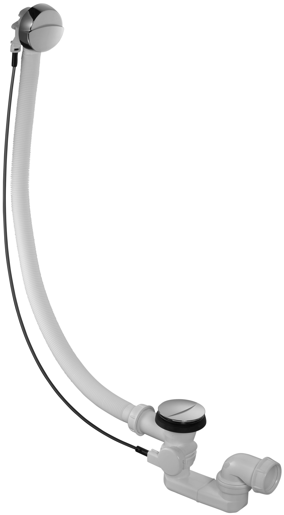 E70174-CP Комбинированный стабилизирующий слив и перелив JACOB DELAFON NO COLLECTION 