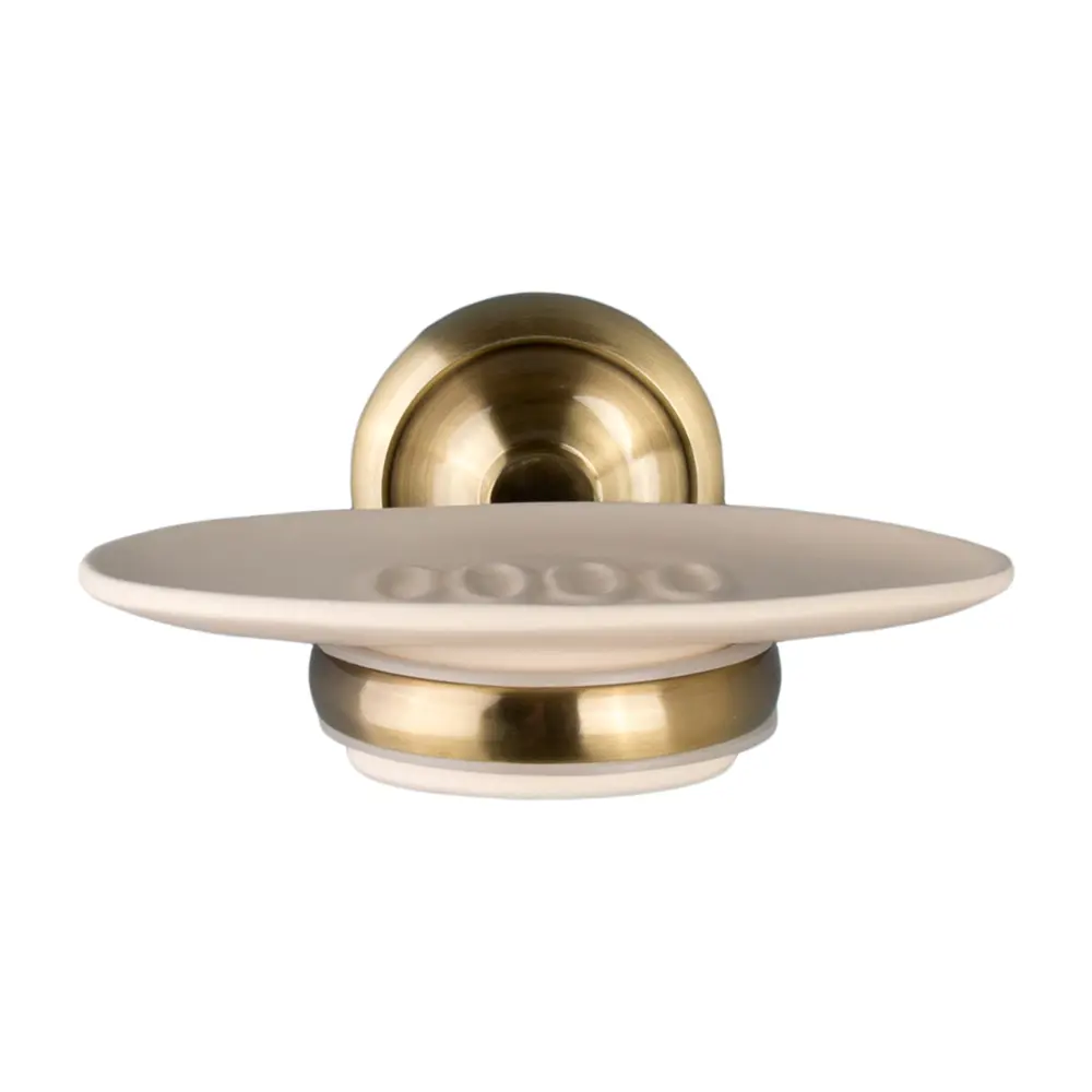 Мыльница Antico подвесная металл цвет латунь VERRAN STLM-2190372 - Вид №2