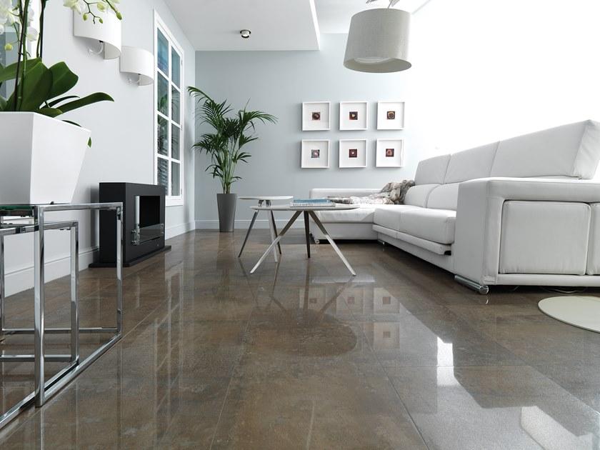 Porcelanosa Стены / напольная плитка из керамогранита под металл Ston-ker® sun-id-1501514 - Вид №3