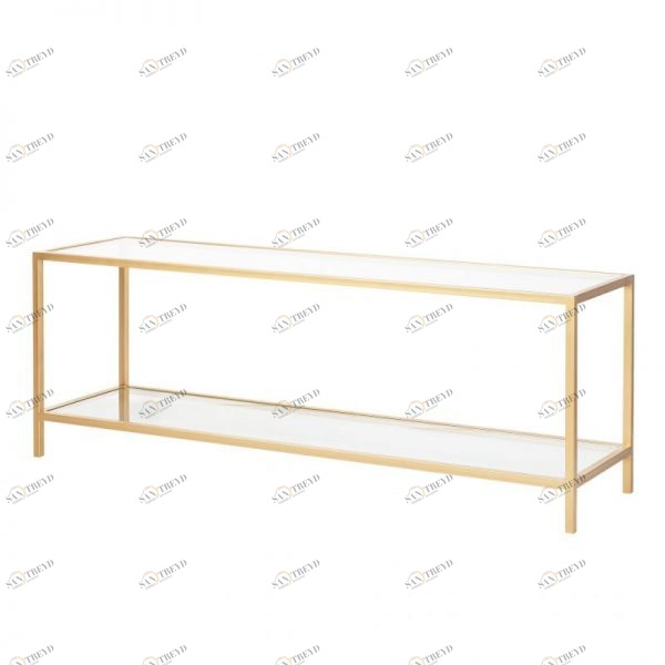 Тумба под телевизор золотая FOR MISS  264007 Золото 