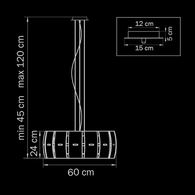 Подвесной светильник Lightstar Lamella 801046 LIGHTSTAR ДИЗАЙНЕРСКИЕ, LAMELLA 070465 Белый  - Вид №1