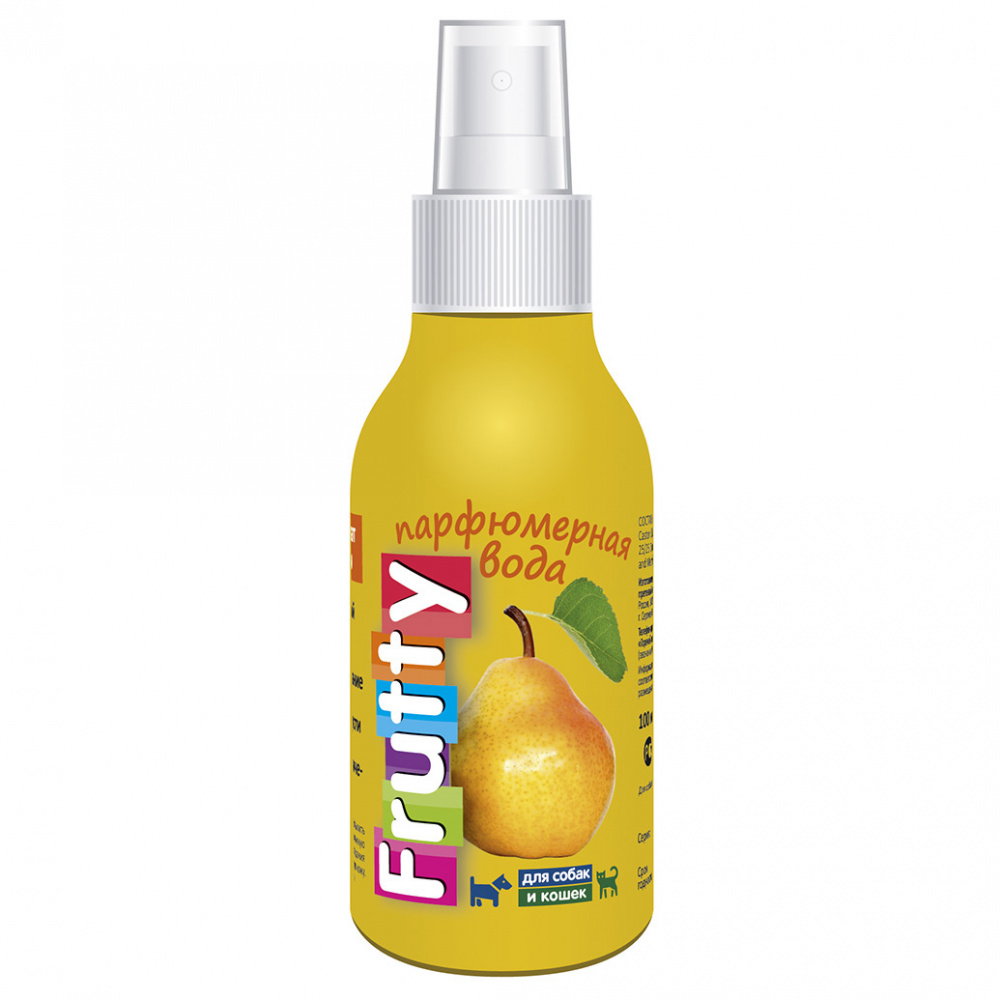 ПР0046904 Парфюмерная вода для собак и кошек Frutty Груша 100мл АВЗ 