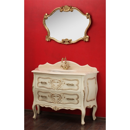 Тумба под раковину MIGLIORE Vittoria ML.VIT-BA115.DS.BR Decape Sabbia с декором.BRonzo GM.VIT-BA115.DS.BR - Вид №7