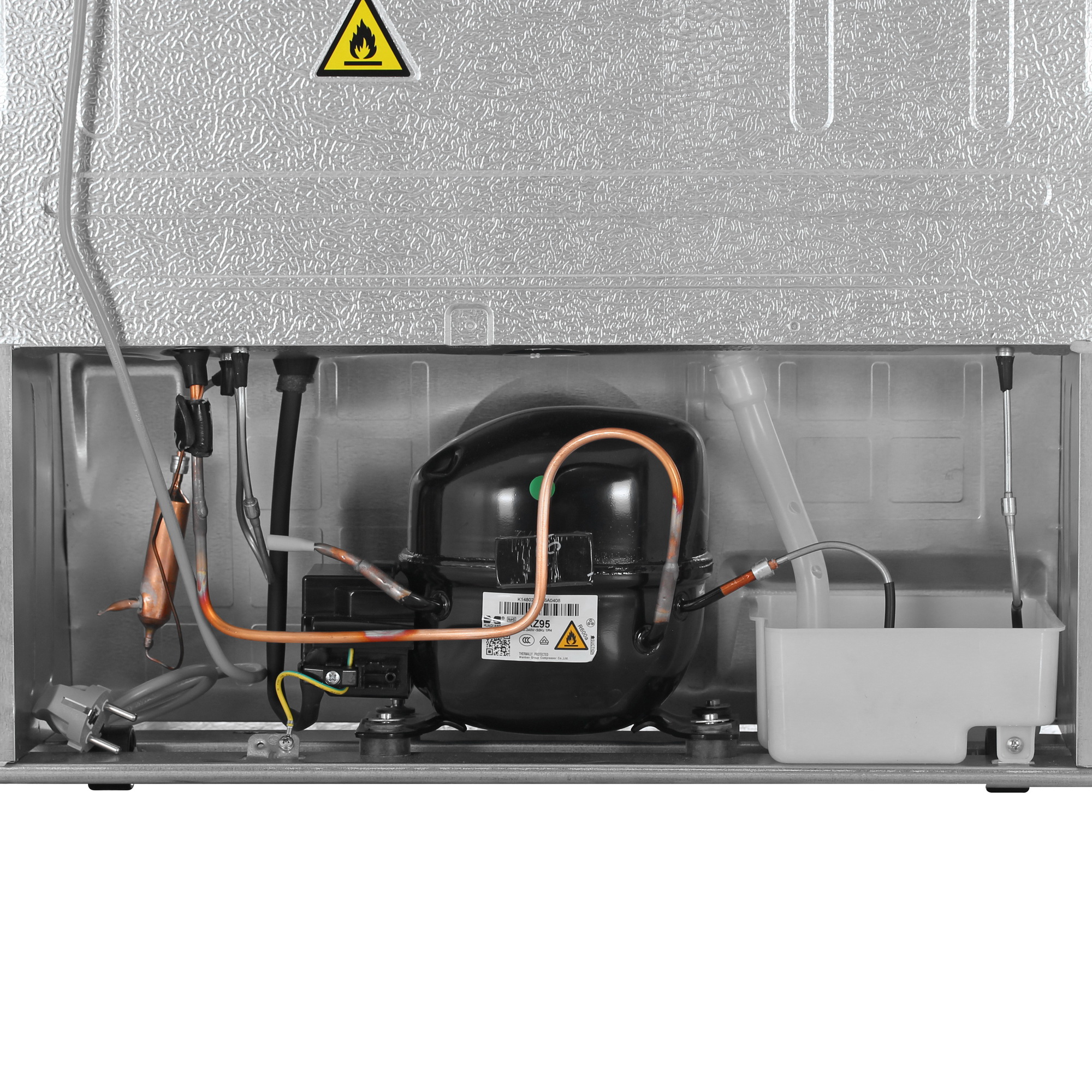 9248255 Холодильник с морозильником   Aceline В37ВHR серебристый STDN-0001898 - Вид №11