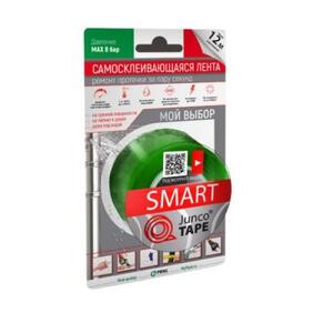 Самосклеивающаяся силиконовая лента JuncoTAPE® Smart, 25,4 x мм x 3 м x 0,5 мм, зеленая