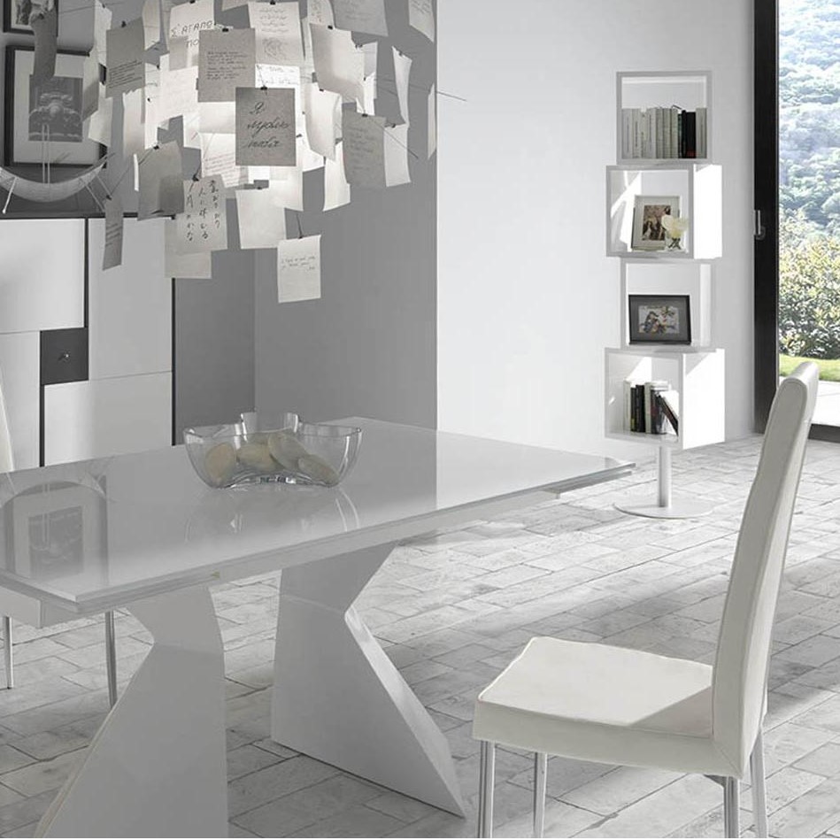 Стеллаж белый узкий Caracter от Angel Cerda ANGEL CERDA  149954 Белый  - Вид №2