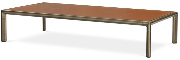 GHIDINI1961 Прямоугольный кожаный журнальный столик Frame sun-id-1488590 - Вид №1