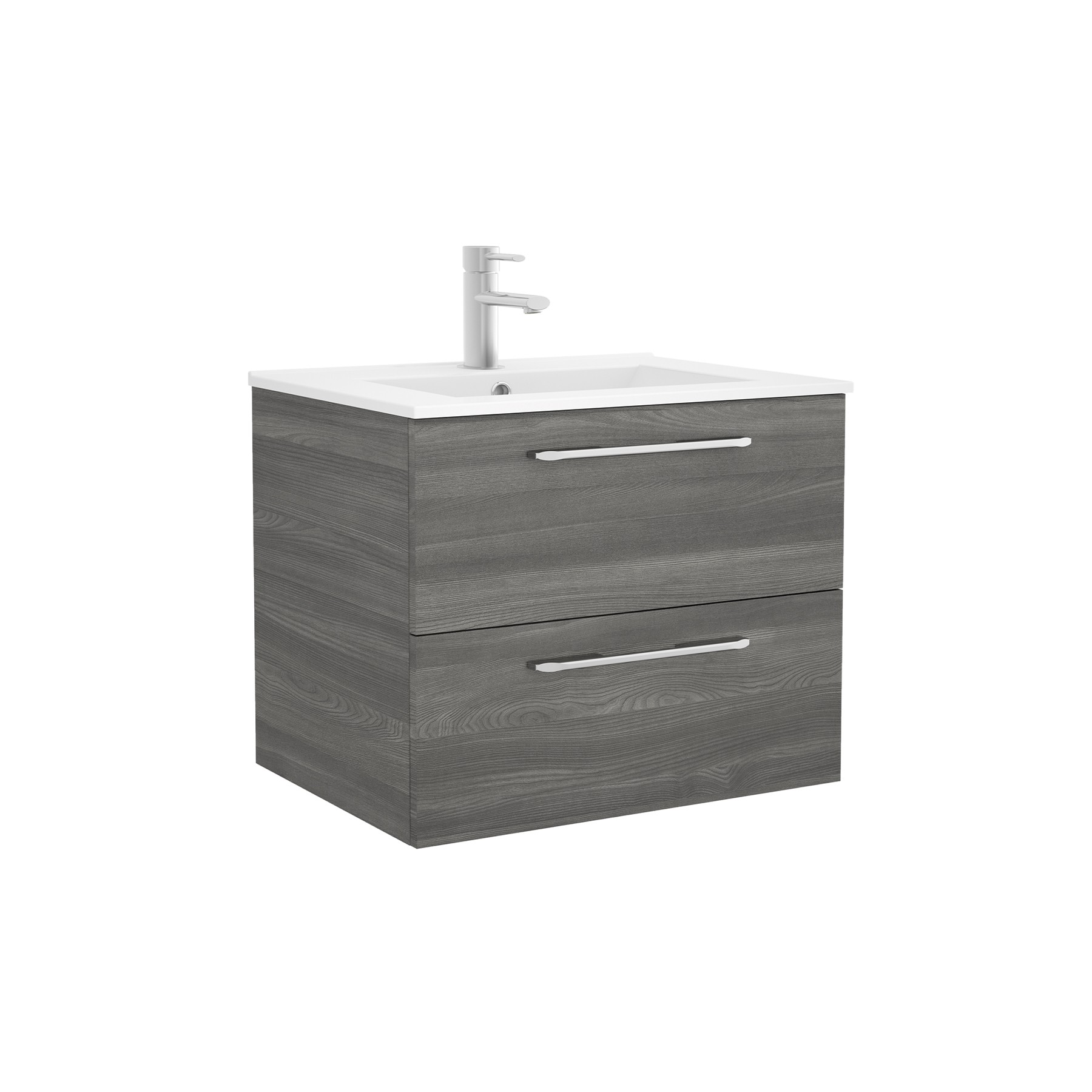23290 SALGAR Мебель для умывальника FUSSION CHROME 700 2 ящика ALSACIA 697 x 540 x 450 мм Эльзасия - Вид №1