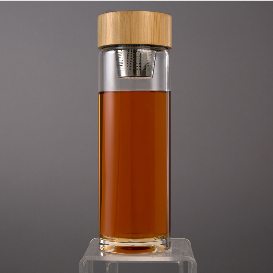 GL15_KL Бутылка с ситечком zen Kikkerland  - Вид №2