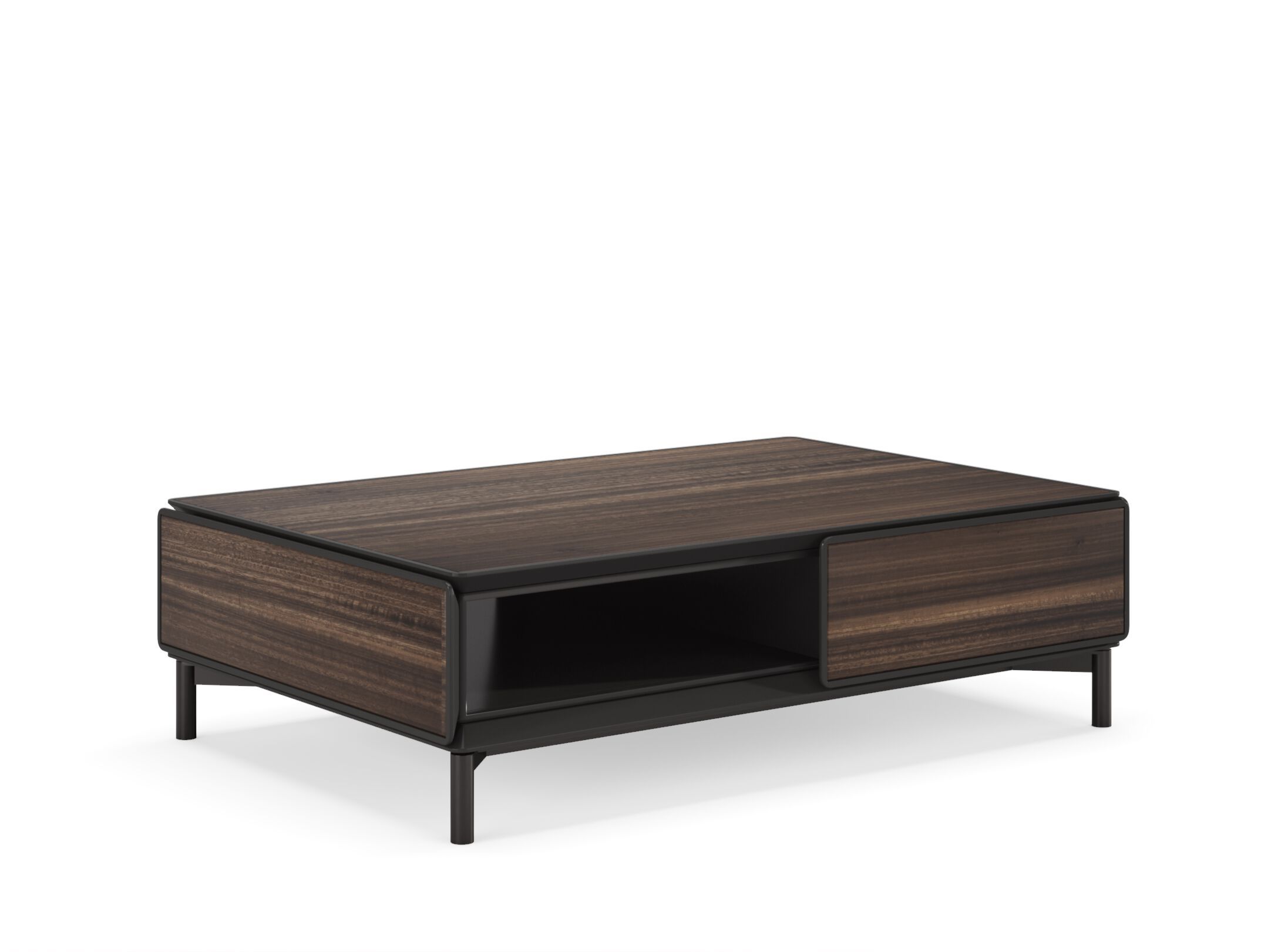 Деревянный журнальный столик с отсеком для хранения PRADDY Metro ARCH-00039619 - Вид №1