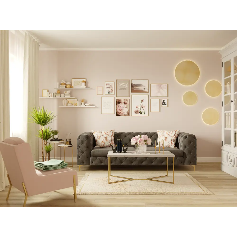 Santreyd Плинтус напольный универсальный белый 12 см 81971550 STLM-0016129 - Вид №7