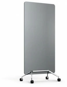 Brunner Отдельностоящая мобильная офисная перегородка из оргстекла на колесиках Team Te102