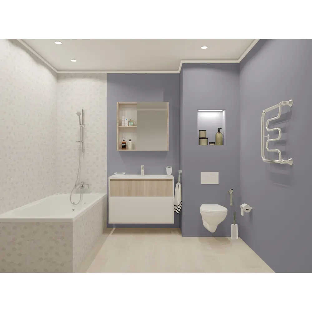 Краска PR-X Clean&Color 1 л Серый холст PRIMALEX STLM-2029489 - Вид №6