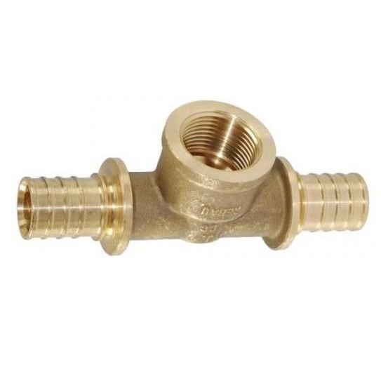 Тройник В надвижной бронза REHAU 25x1/2"x25 366297