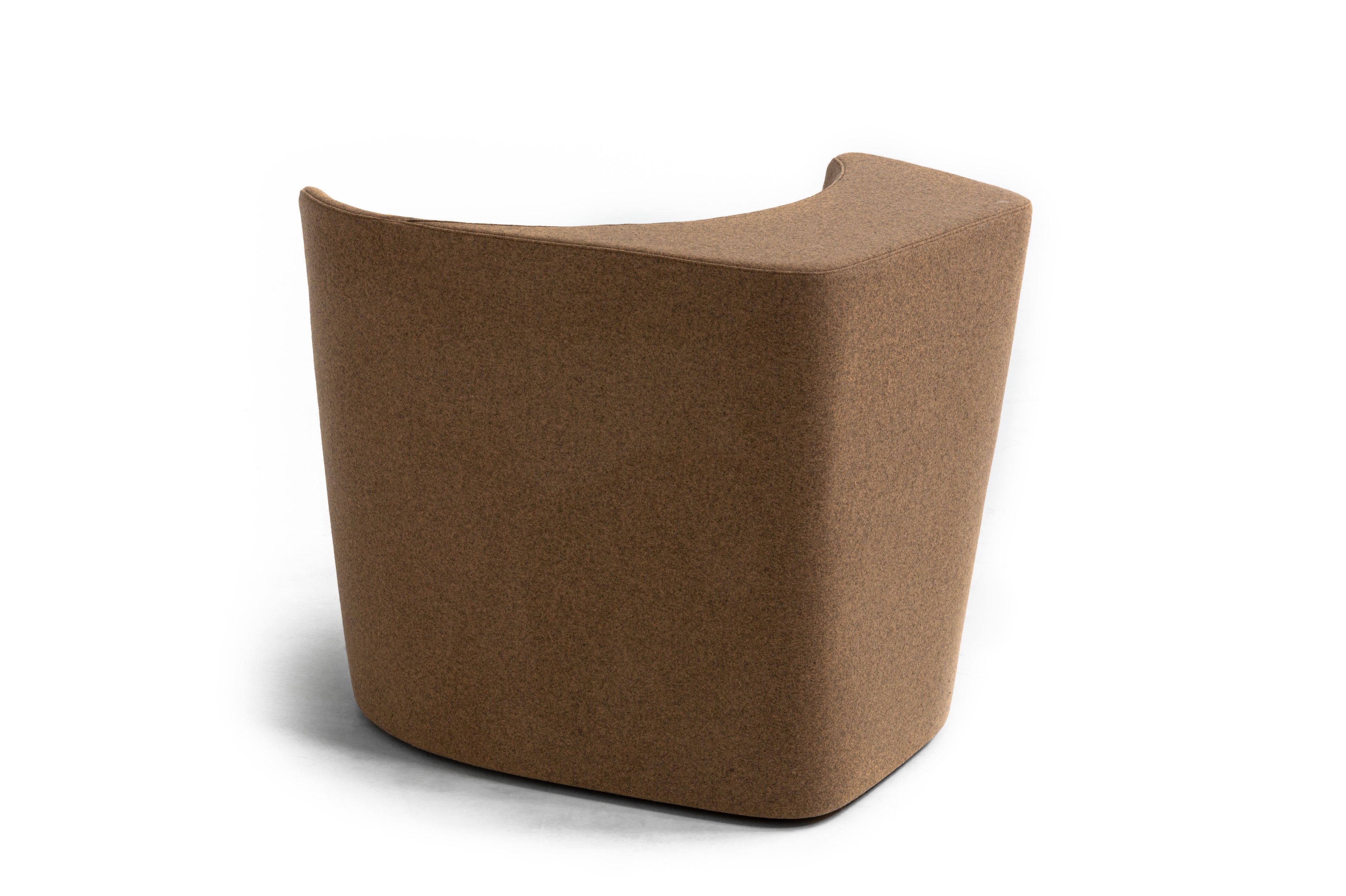 Войлочное кресло с подлокотниками MOROSO Таба ARCH-00032950 - Вид №12