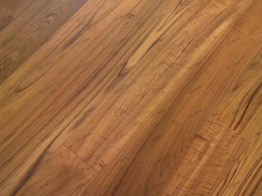 FOGLIE D'ORO Пол из полированного тика Listoni sun-id-1386572