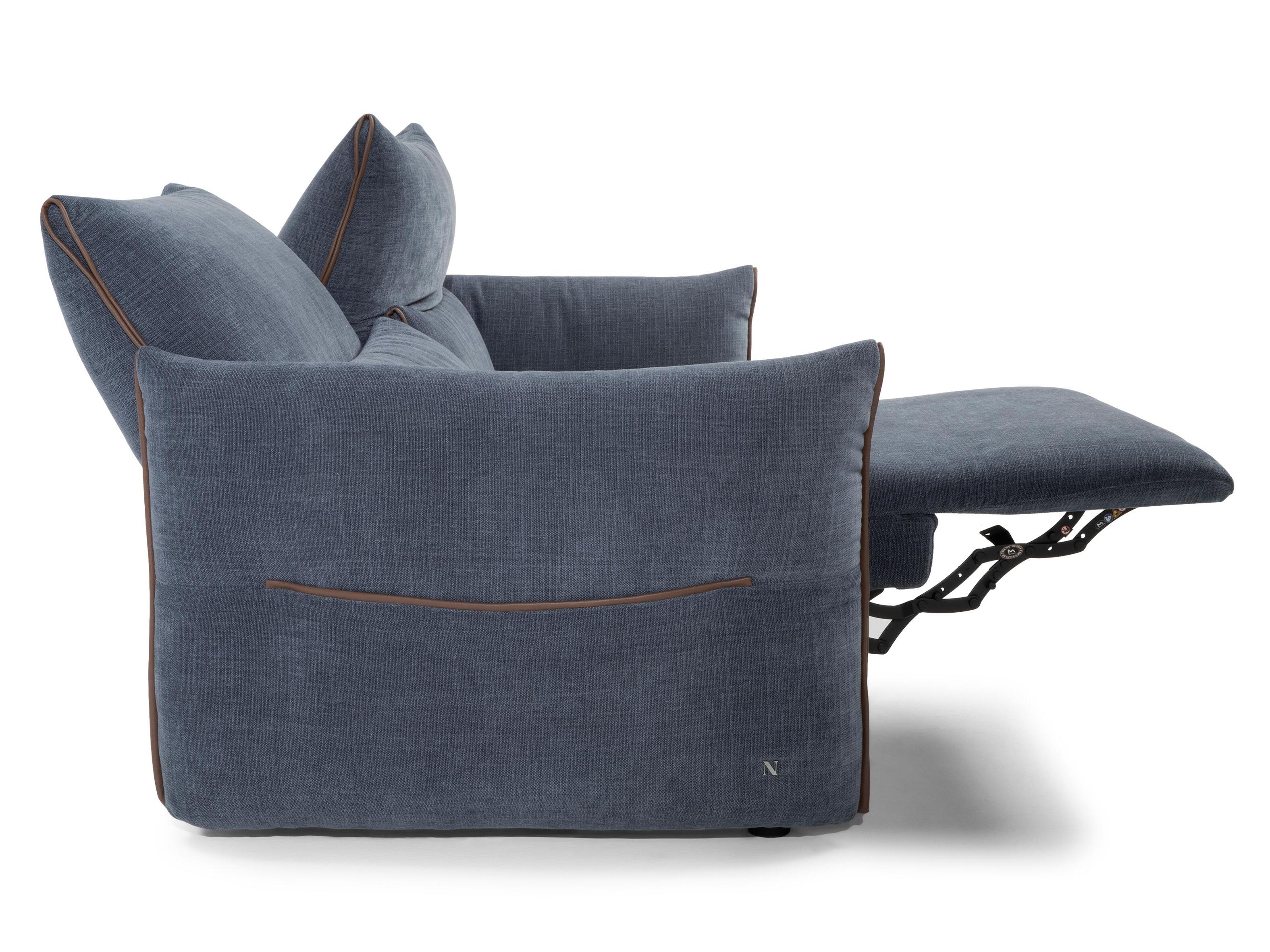 2-местный тканевый или кожаный диван Natuzzi Italia Wellbe ARCH-00148138 - Вид №4