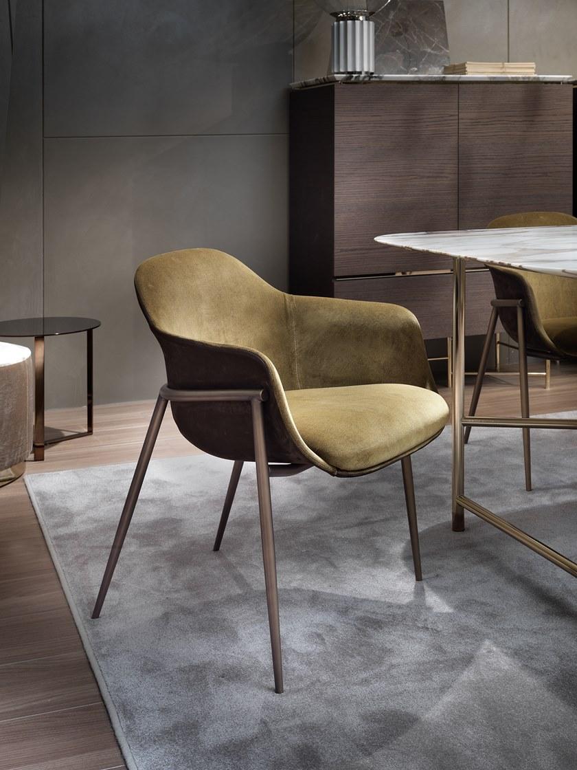 Marelli Стул из ткани с подлокотниками sun-id-1432569 - Вид №3