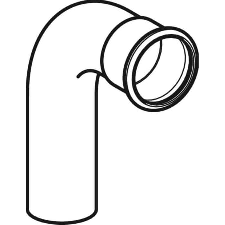 GEBERIT 36173 Отвод Geberit Mapress из нержавеющей стали, с гладким концевиком  - Вид №1