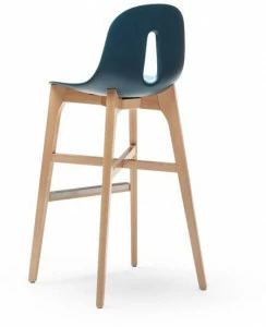 CHAIRS & MORE Высокий табурет из ткани Gotham