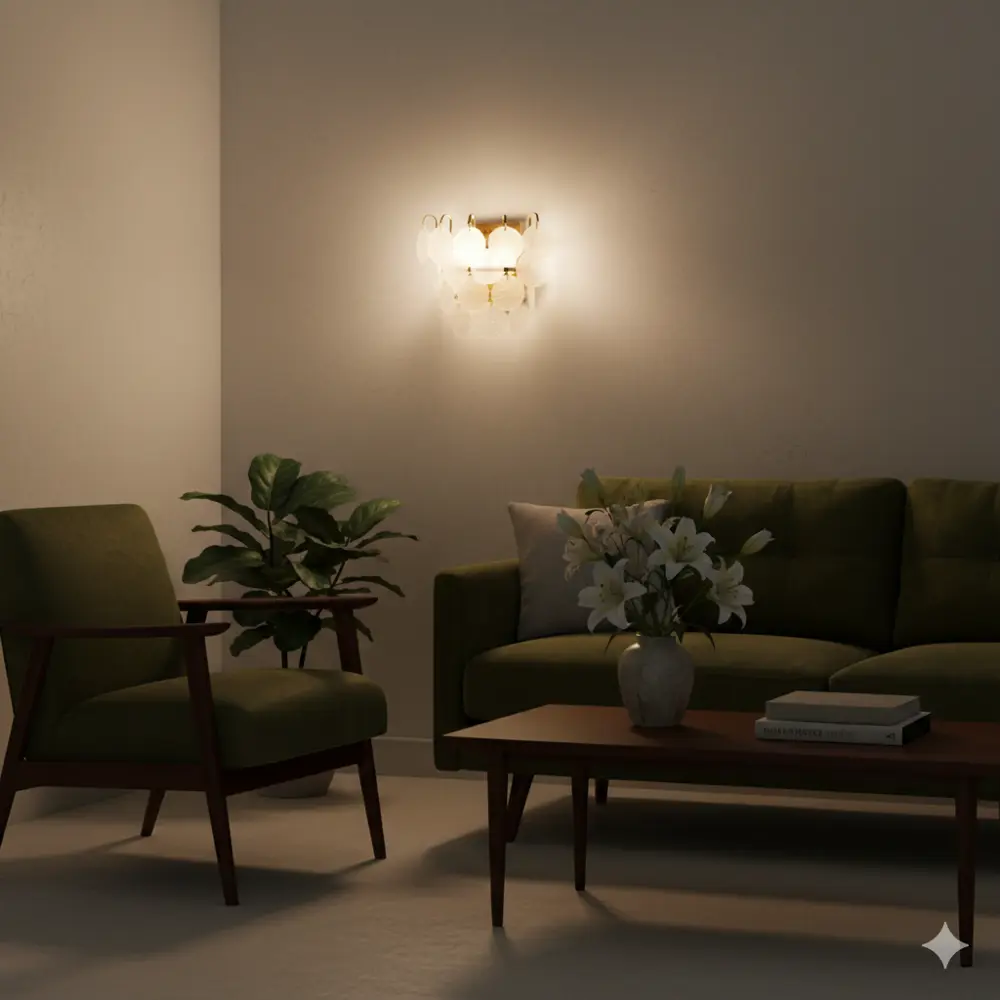 Светильник бра настенный Estares Telia цвет бронза STLM-2184056 - Вид №5