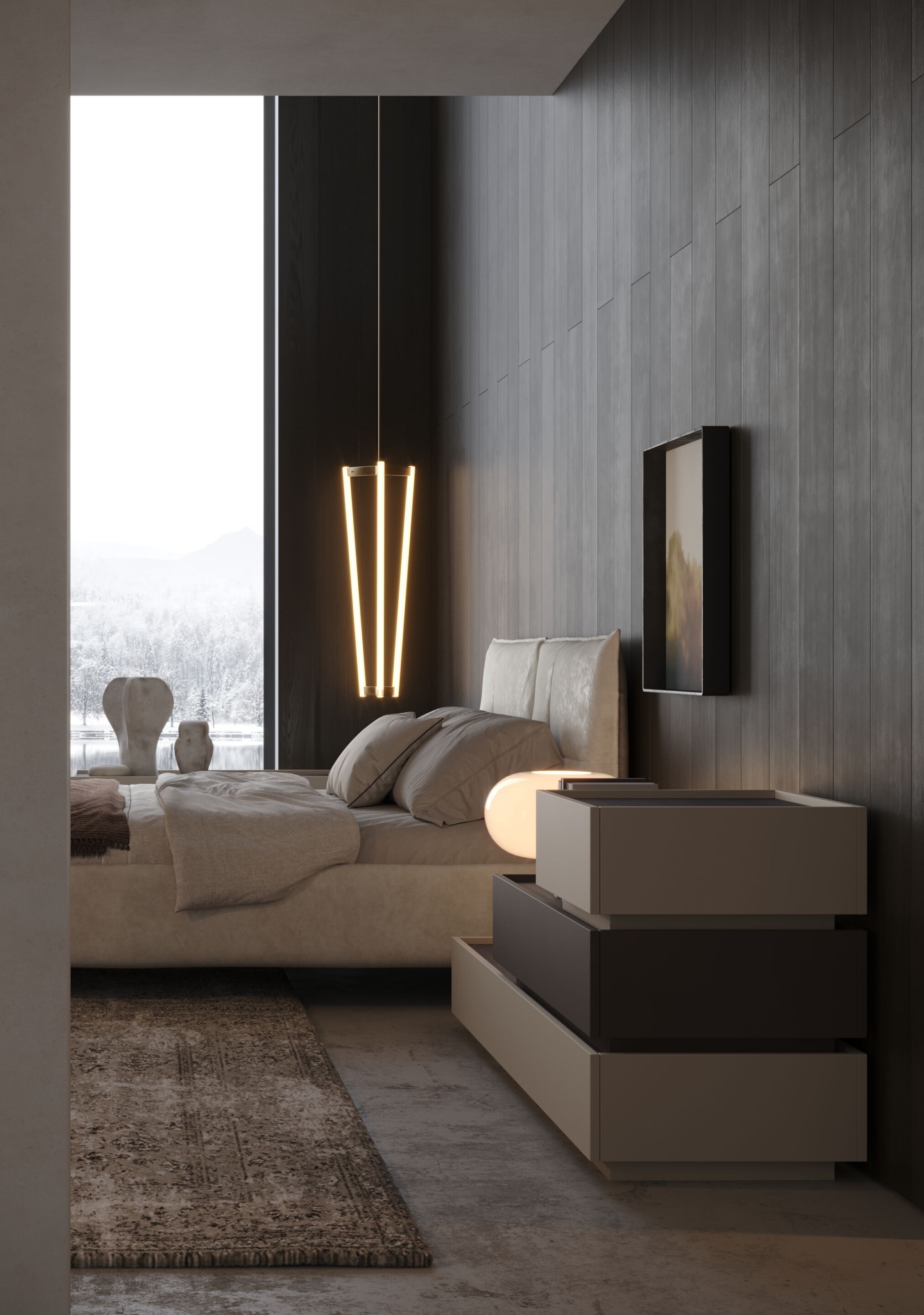 Деревянная спальня Giessegi C02 ARCH-00054440 - Вид №3