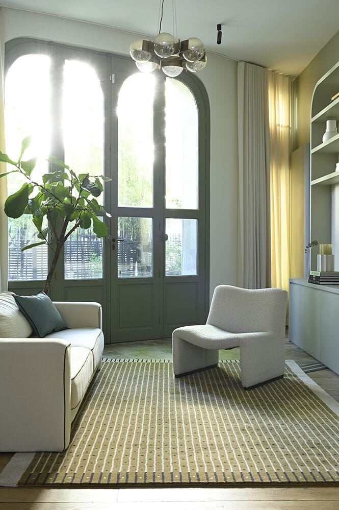 Шерстяной ковер ручной работы Toulemonde Bochart EXCLAMATION TABAC ARCH-00110222 - Вид №2