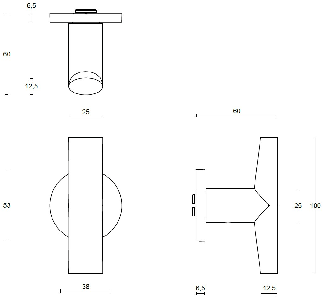Formani Ручка на розовой ПВХ атласной черной Inc sun-id-1379649 - Вид №1