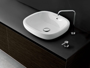 Керамическая овальная раковина