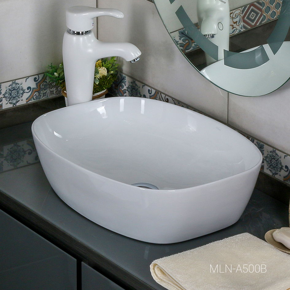 Накладная раковина melana mln-a500b A500B-805 - Вид №1