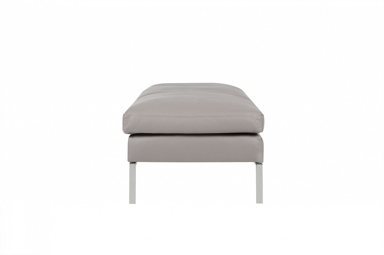 Банкетка серая на металлических ножках 150х60 см Justus SITS JUSTUS 192070 Серый  - Вид №2