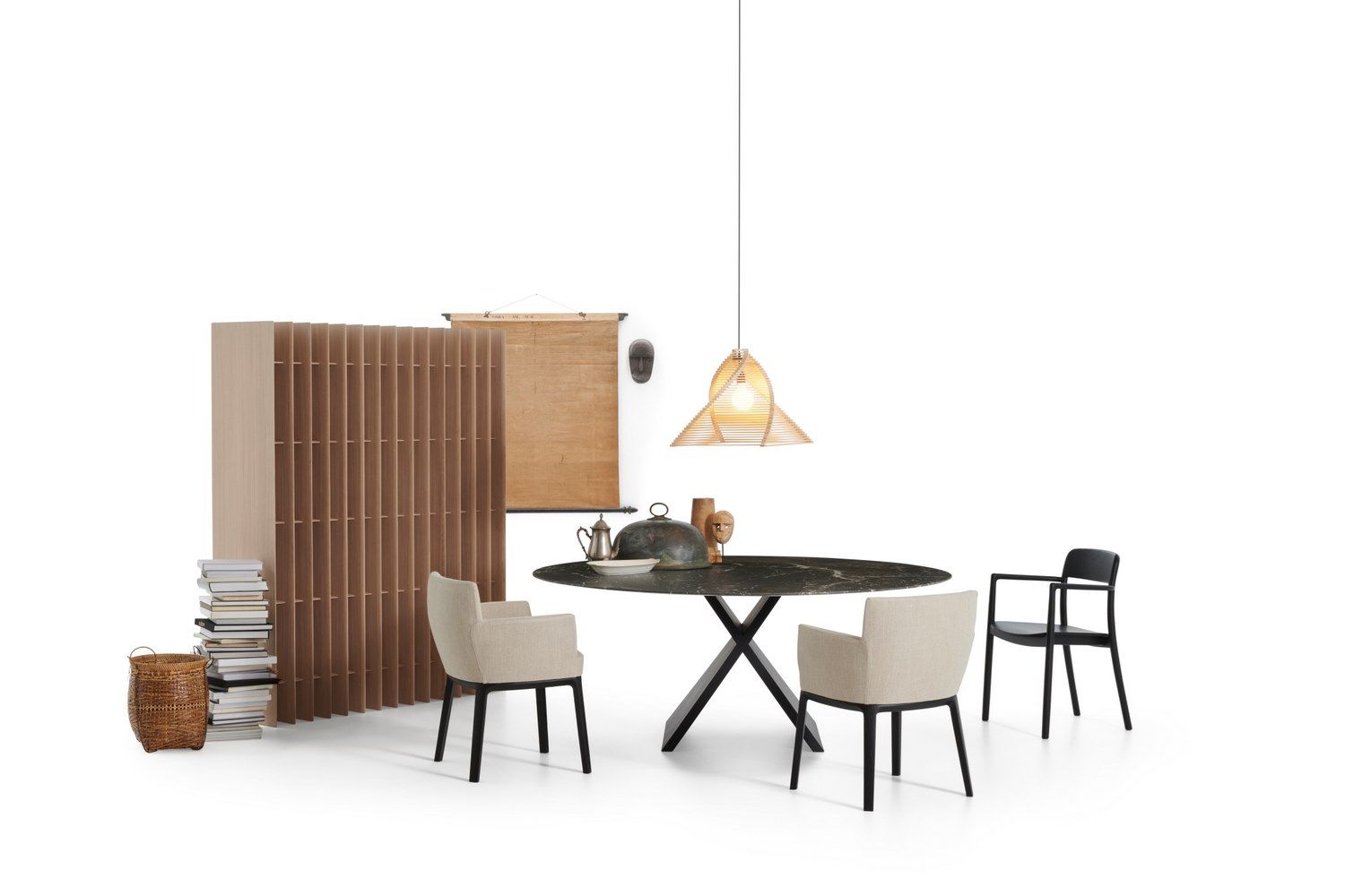 Стул из ясеня с открытой спинкой DE PADOVA Villetta ARCH-00010645