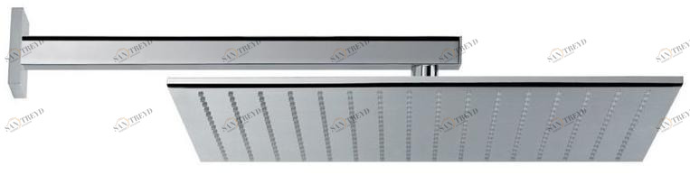 newform Регулируемая лейка дождевого душа из нержавеющей стали Head showers 67714