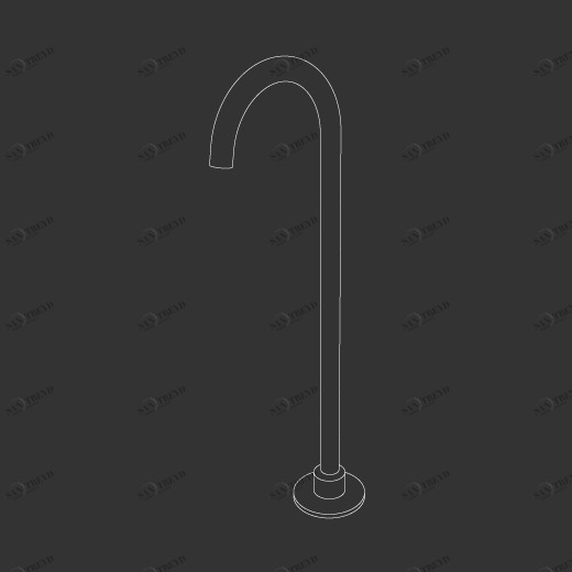 Свободно стоящий носик для ванной H. 755 мм  FRE198 CEADESIGN 