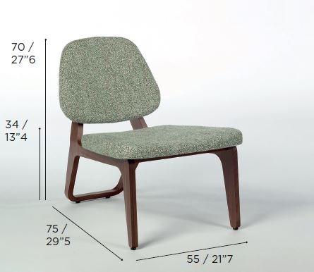 Wildspirit Кресло из дерева и ткани sun-id-1468793 - Вид №13