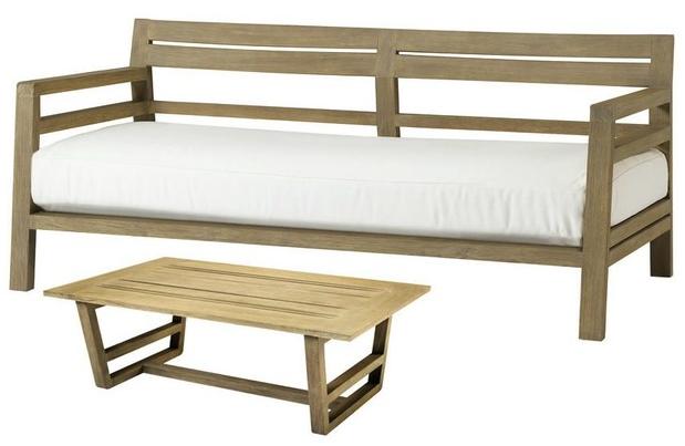 Ethimo Прямоугольный столик для сада из тика Costes Cotr0100 - Вид №4