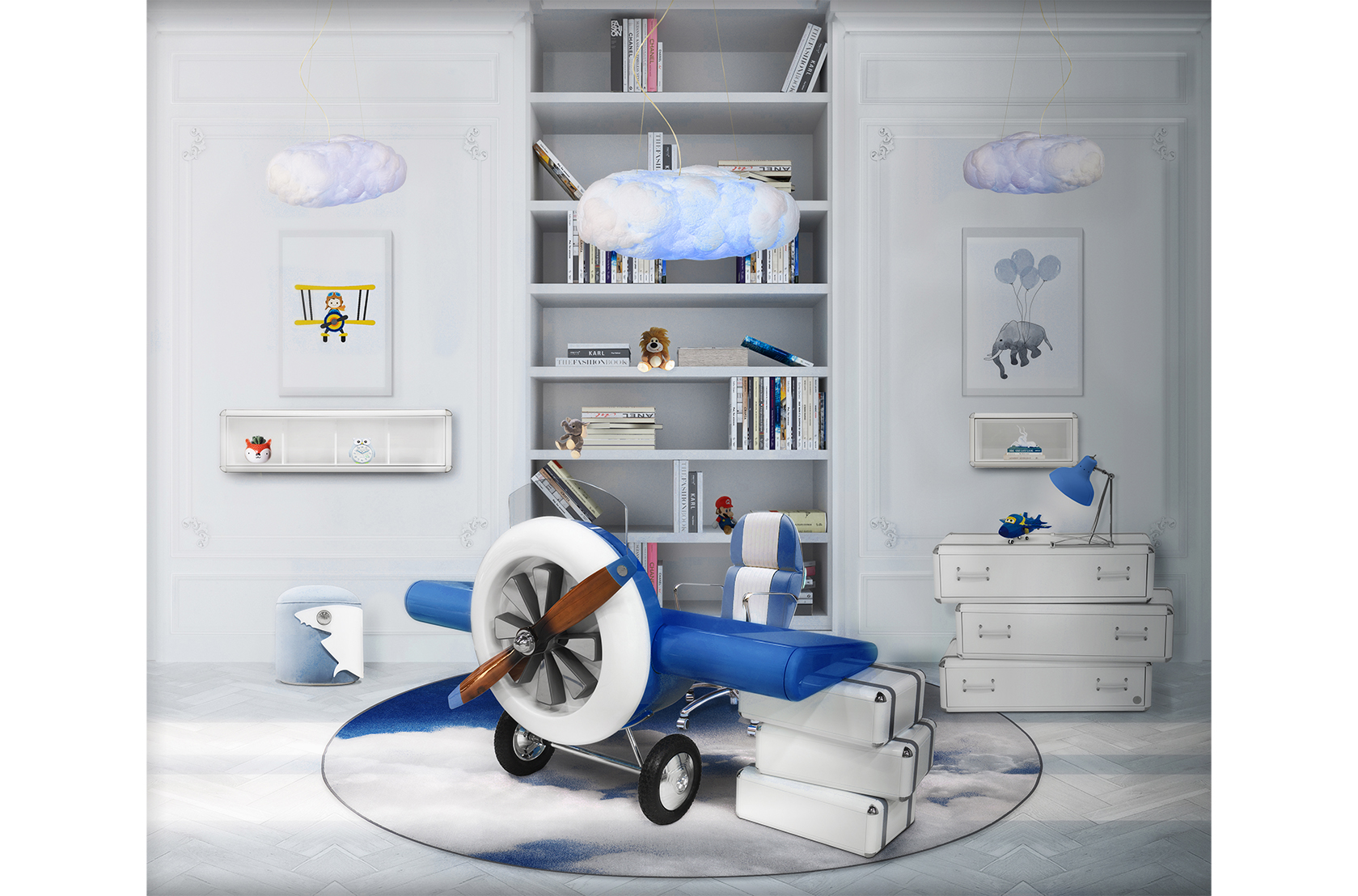 CIST512 Детский письменный стол Небо Circu  - Вид №11