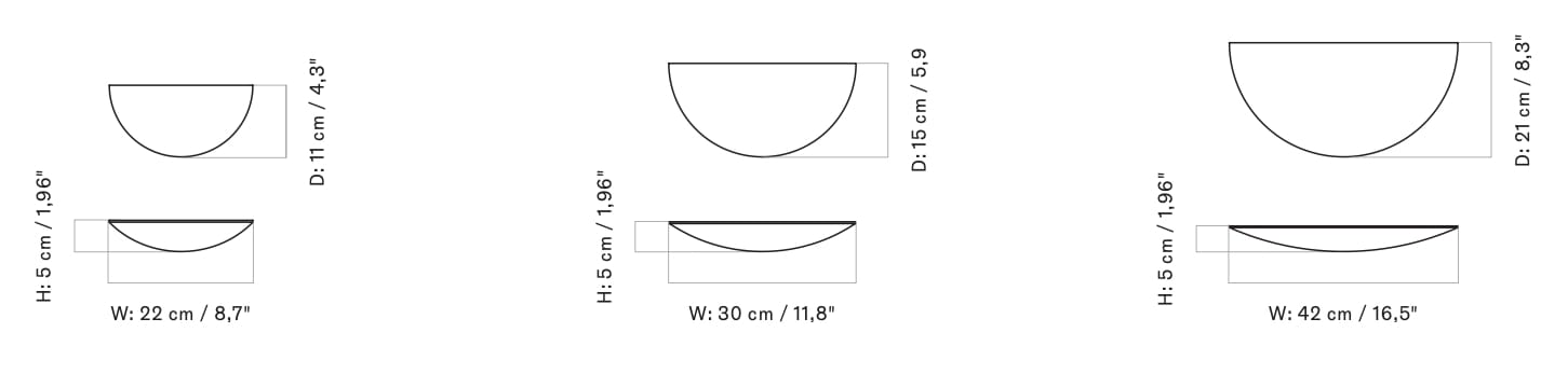 Дубовая полка Audo Copenhagen FUNGI ARCH-00050728 - Вид №16