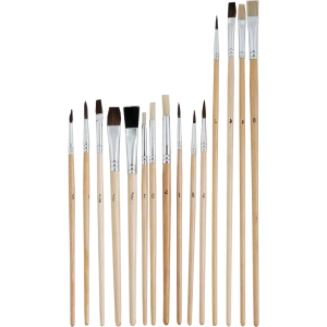 Набор кистей для декорирования, 15 шт.